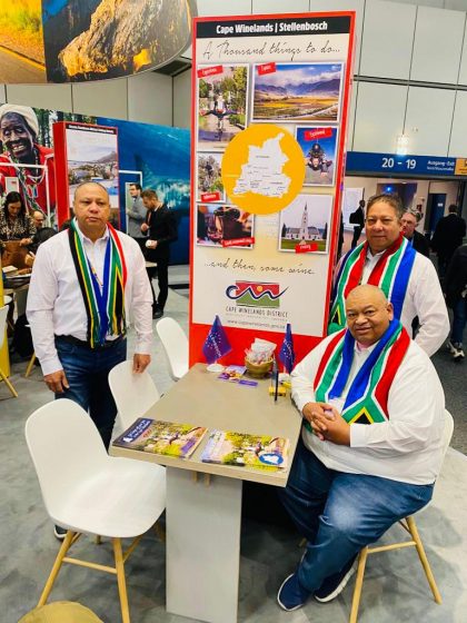 Cape Winelands ready to receive the world at the ITB Berlin