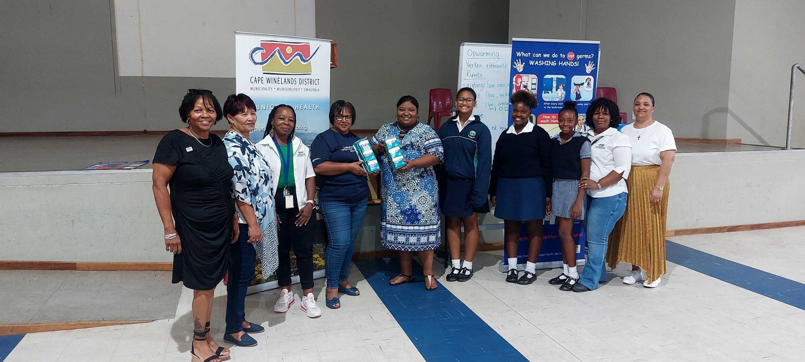 Sanitary Towel handover throughout District – 2023