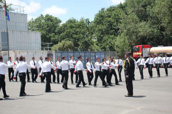 Well done to thirty-two graduate firefighters from across the province!