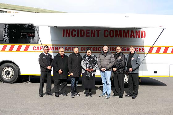 Fire Services Incident Command Bus Handover
